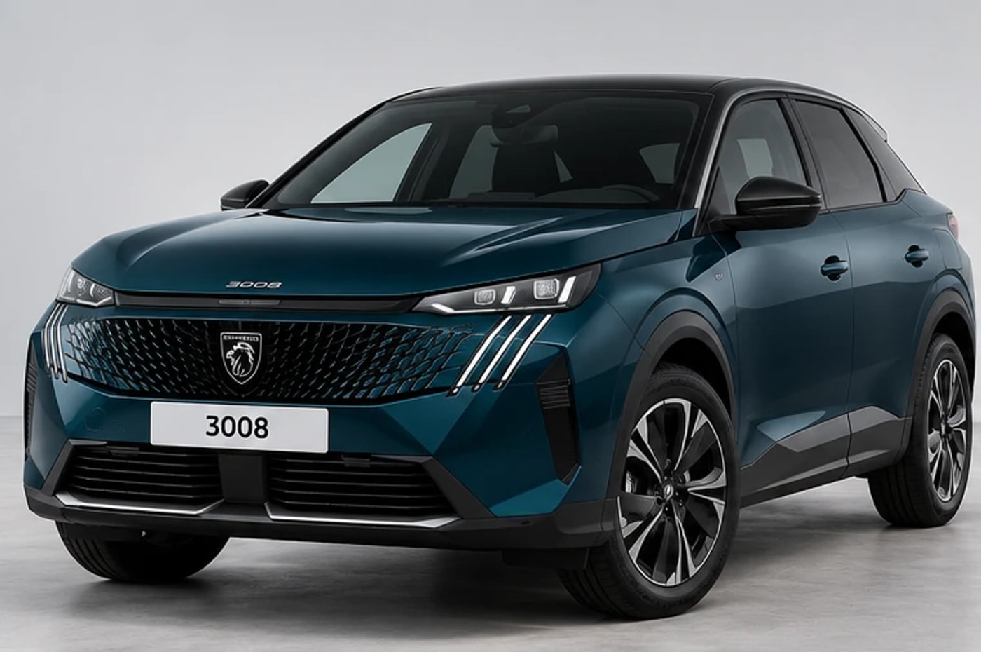 Peugeot 3008 Allure Business 2026 — vue trois-quarts avant